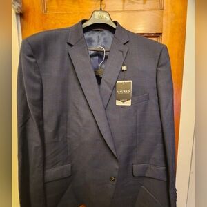 Ralph Lauren Blue Men’s Suit Classic Fit Ultra Flex Blazer 58R Pants 46 W x30 L